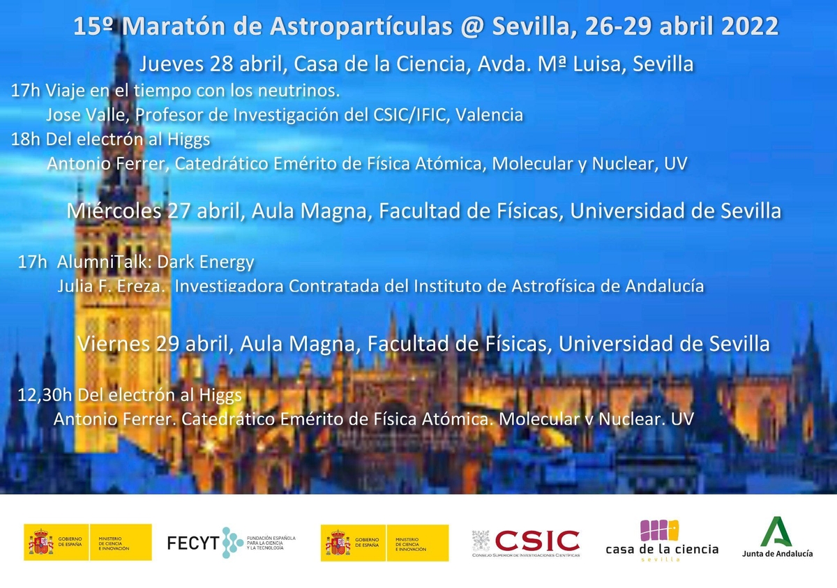 Maratón Astropartículas