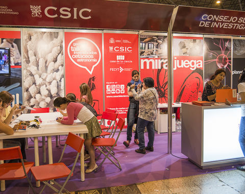 El CSIC participa en la XIII Feria de la Ciencia de Sevilla 