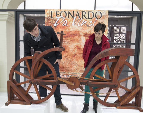 Los inventos de Leonardo Da Vinci llegan a Sevilla 