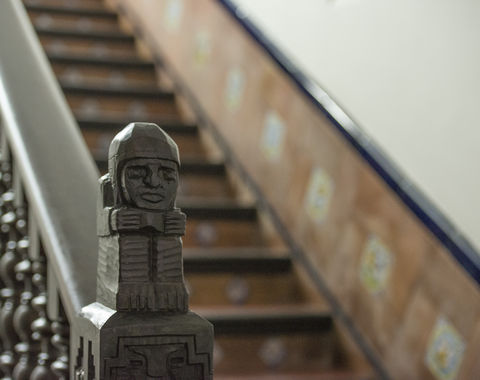 Detalle del Pabellón de Perú
