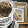 Visitante participa en actividades de la Fiesta de la Historia